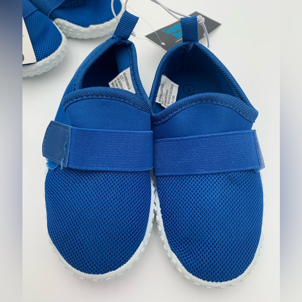 Kids Blue Slip-On Water Shoes